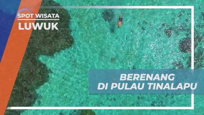 Suasana Sunyi nan Damai, Berenang Asik di Pulau Tinalapu Luwuk Banggai