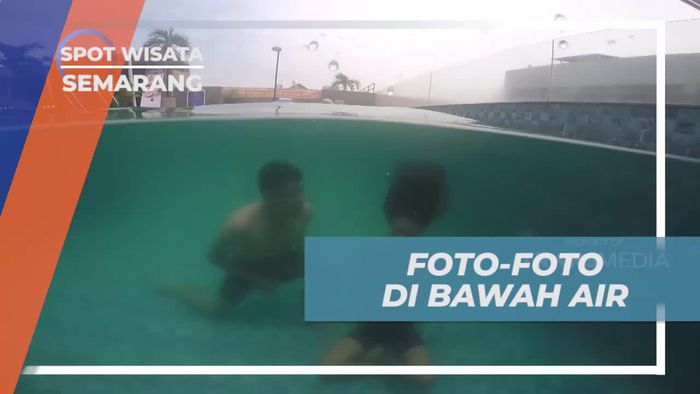 Momen Seru Berfoto di Bawah Air, Penginapan Semarang