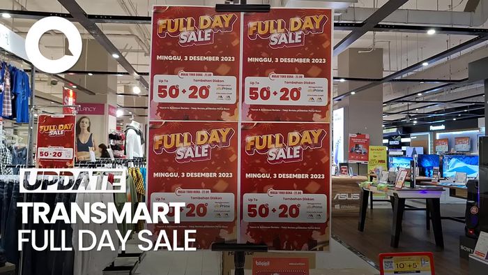 Ada Full Day Sale, Transmart Kokas Mulai Diserbu Pelanggan