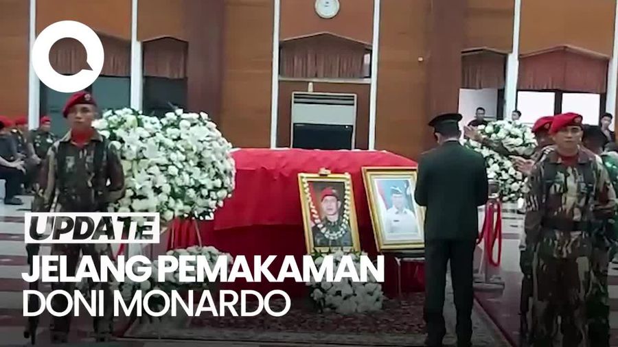 Jenazah Doni Monardo Disemayamkan di Mako Kopassus