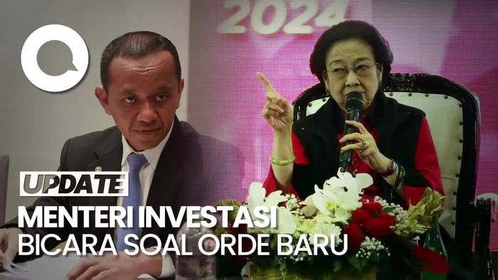 Bahlil Pertanyakan soal Orde Baru, Singgung Keputusan MK Tahun 2004