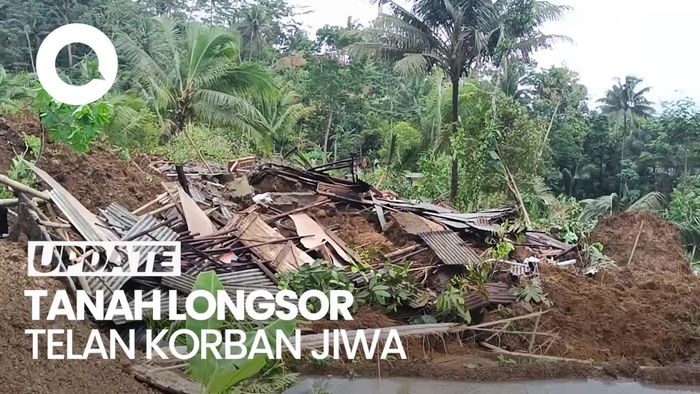 Tanah Longsor Timpa Rumah di Somagede Banyumas, 1 Orang Tewas!