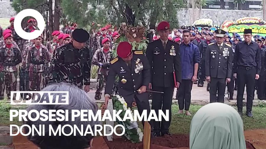 Panglima TNI Pimpin Upacara Pemakaman Doni Monardo di TMP Kalibata