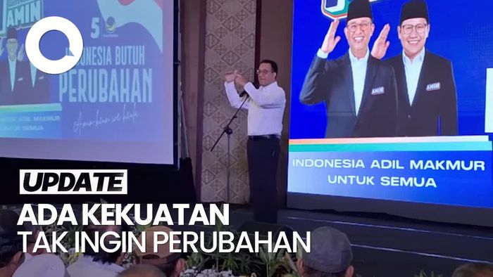 Anies: Kami Berencana Hadirkan Keadilan, Jadi Nggak Usah Takut