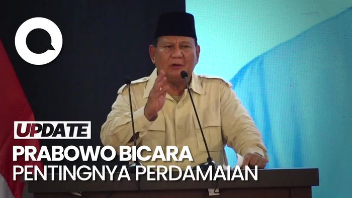 Prabowo: Kalau Tidak Rukun-Ribut Terus Biasanya Negara Tersebut Gagal
