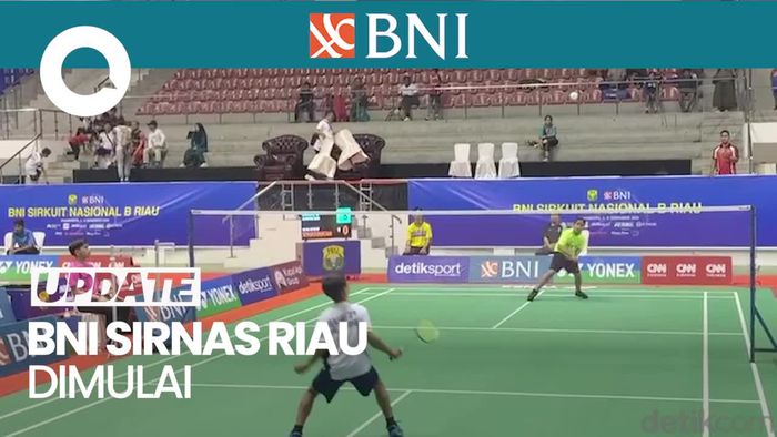 Intip Aksi-aksi Atlet Muda di BNI Sirnas B Riau