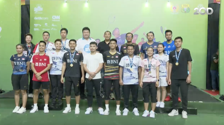 Legenda dan Atlet Bulu Tangkis Indonesia Semarakkan Bright Up Cup 2023