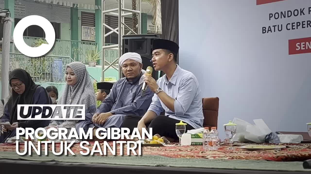 Gibran Janjikan Program Untuk Santri: Dana Abadi Pesantren-Santri 5.0