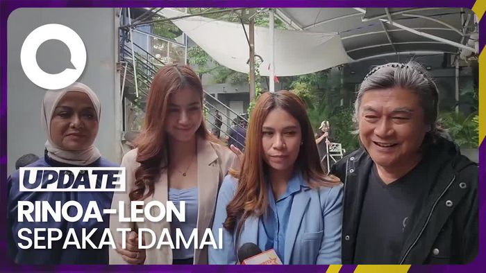 Rinoa-Leon Sepakat Damai hingga Cabut Laporan Penganiayaan