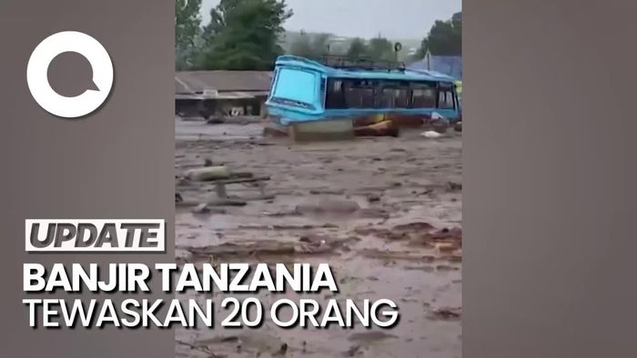 Banjir di Tanzania Tewaskan Lebih dari 20 Orang