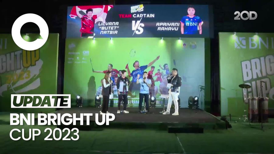 BNI Bright Up Cup 2023: Laga Bulu Tangkis Nasional