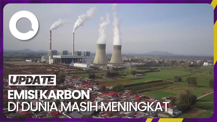 Jumlah Sebaran Emisi Karbondioksida Dunia Meningkat Lagi