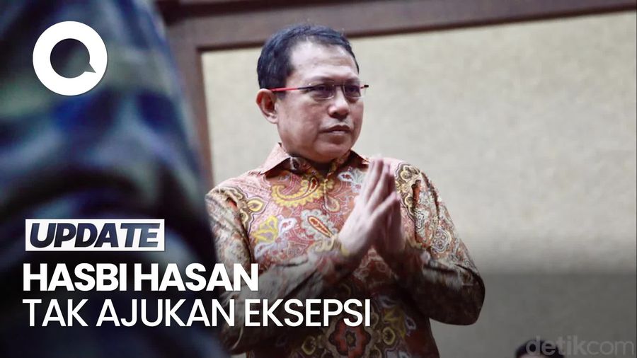 Didakwa Terima Suap Rp 11,2 M, Hasbi Hasan Tak Ajukan Eksepsi
