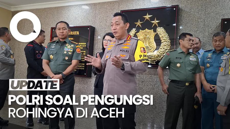 Polri Koordinasi dengan UNHCR Terkait Pengungsi Rohingya di Aceh