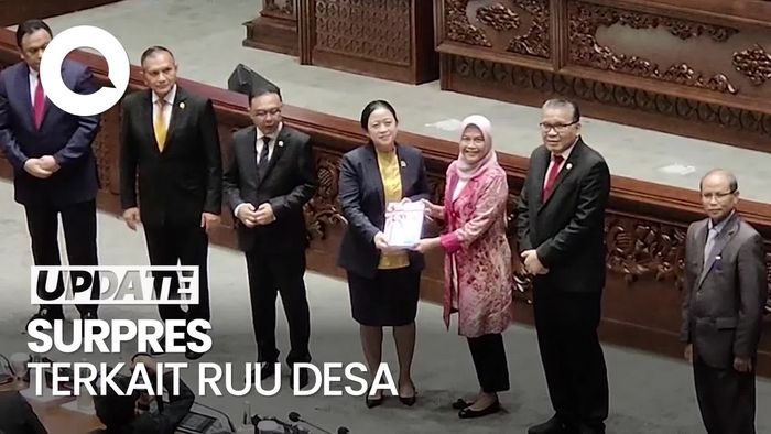 DPR Terima 4 Surpres, Salah Satunya Revisi UU Desa