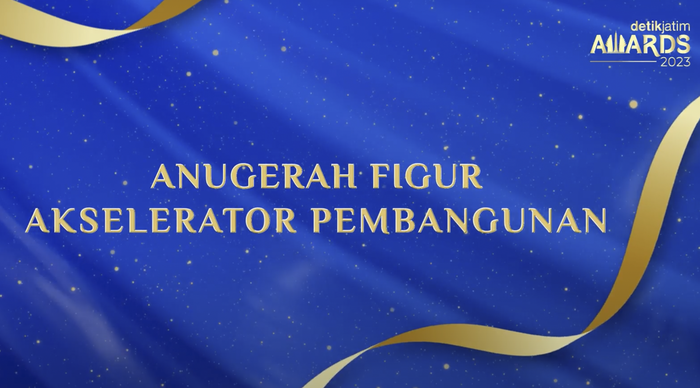 Anugerah Figur Akselerator Pembangunan detikjatim Awards 2023