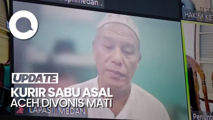 Wardani Ibrahim Kurir Sabu 43 Kg Asal Aceh Dihukum Mati