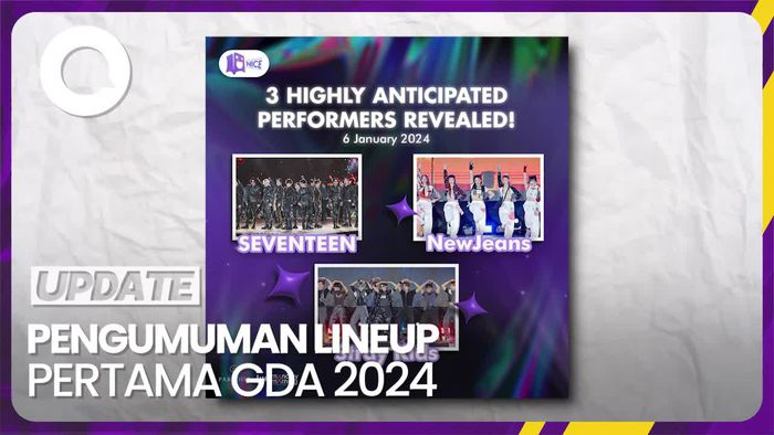 Lineup Pertama GDA 2024, New Jeans-Stray Kids