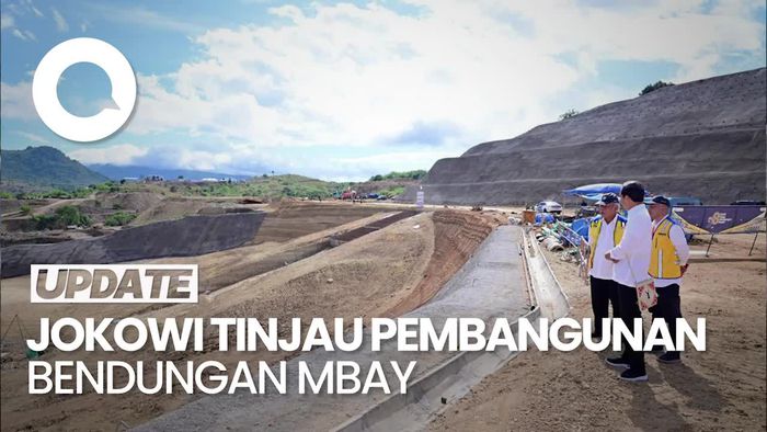 Jokowi Pastikan Bendungan Mbay di NTT Rampung Akhir 2024