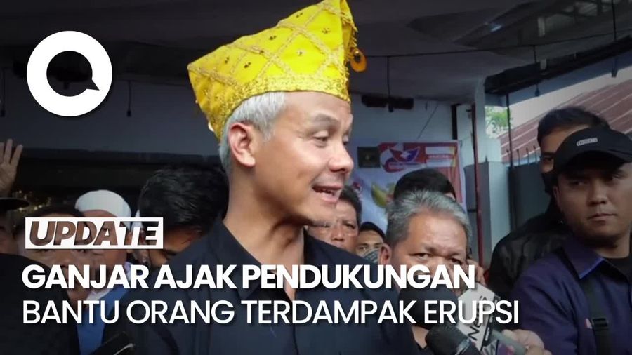 Wanti-wanti Ganjar ke Relawan Kalau Mau Bantu Korban Erupsi Marapi