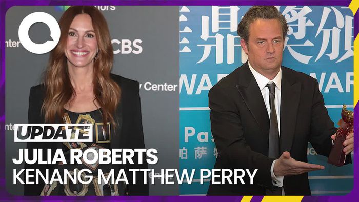 Kenangan Julia Roberts Bersama Matthew Perry saat Jadi Bintang Tamu Friends