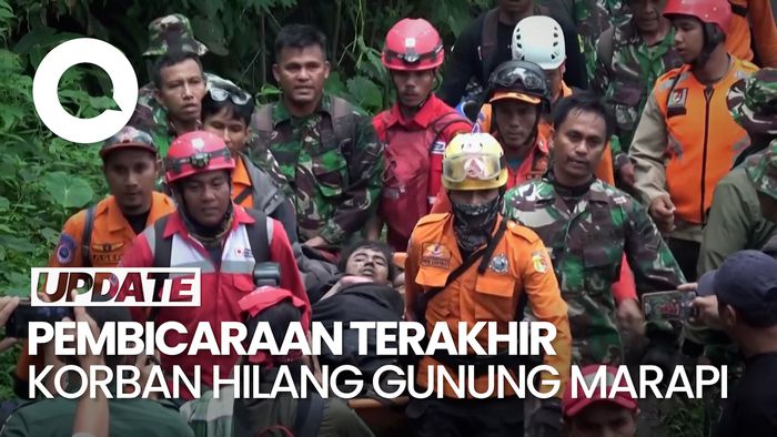 Keluarga Ungkap Pendaki yang Terjebak di Gunung Marapi Haus-Tak Bisa Jalan