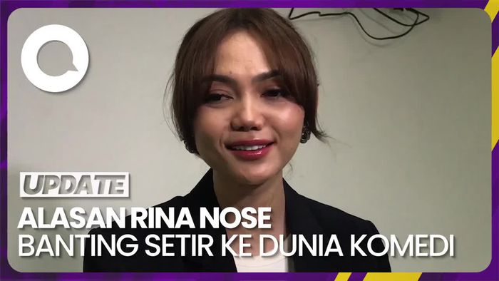 5 Kali Gagal Audisi Penyanyi, Rina Nose Pilih Jadi Komedian
