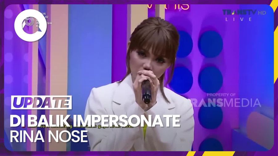 Alasan Rina Nose Suka Impersonate Karakter Orang Lain