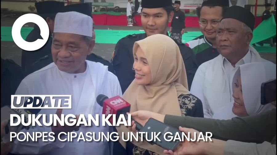 Didatangi Siti Atikoh, Kiai Ponpes Cipasung Ngaku Pilih Ganjar