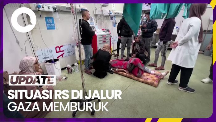 Menkes Gaza: RS di Jalur Gaza Kewalahan, Korban Luka Tergeletak di Lantai