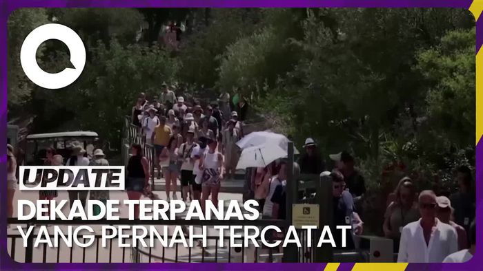 WMO: Ini Dekade Terpanas, Suhu Global Rata-rata Naik 1,1 Derajat Celsius