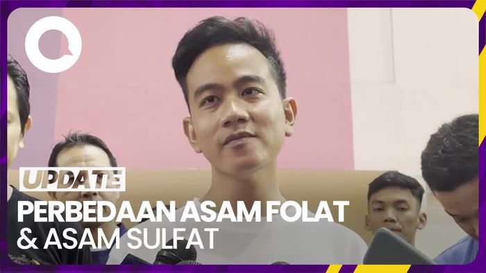 Sempat Disebut Gibran, Ini Beda Asam Sulfat dan Asam Folat