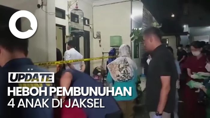 Geger 4 Anak Diduga Dibunuh di Jaksel Ditemukan Berjejer di Kasur