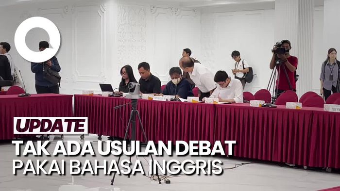 KPU Sebut Tak Ada Timses Paslon yang Usul Debat Bahasa Inggris