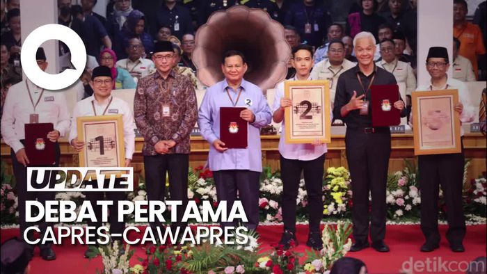 Debat Pertama Capres-Cawapres Akan Digelar 12 Desember 2023 di KPU RI