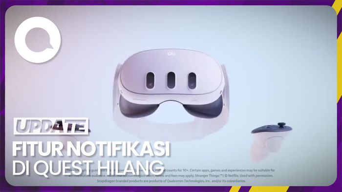 Meta Hilangkan Fitur Notifikasi Telepon di Quest v60