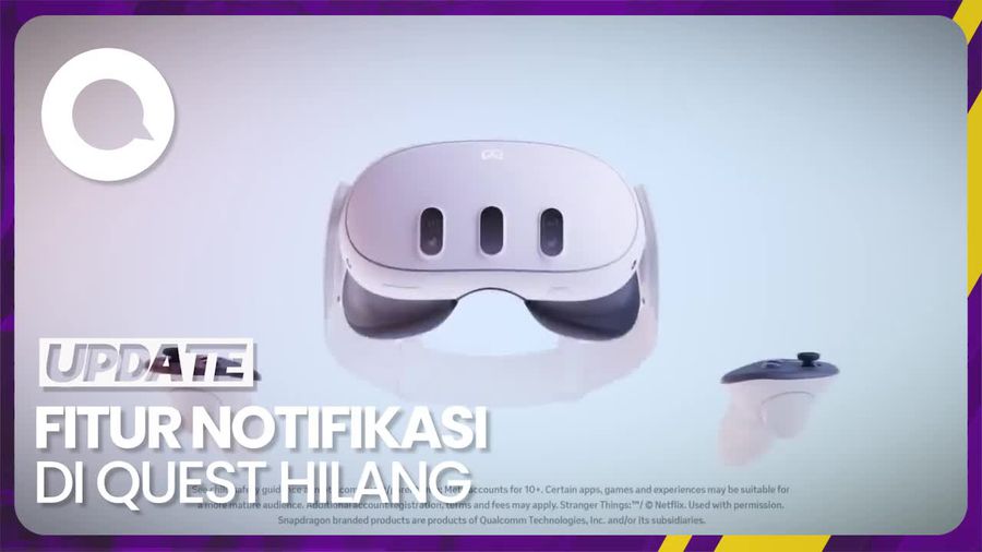 Meta Hilangkan Fitur Notifikasi Telepon di Quest v60