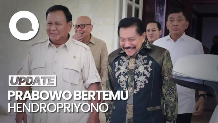 Prabowo Bertemu Hendropriyono di Kemhan: Sekali Komandan Tetap Komandan