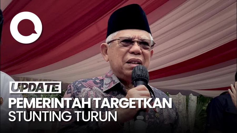 Wapres Maruf Amin: Stunting Masih Menjadi Persoalan Besar yang Mendesak!