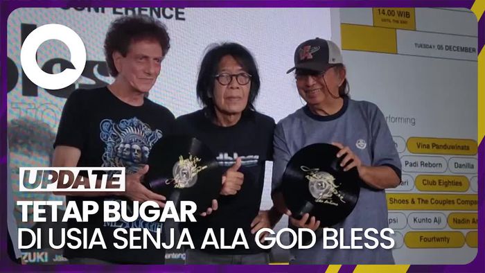 Rahasia Sehat Para Personel God Bless: Jalan Kaki-Senyum