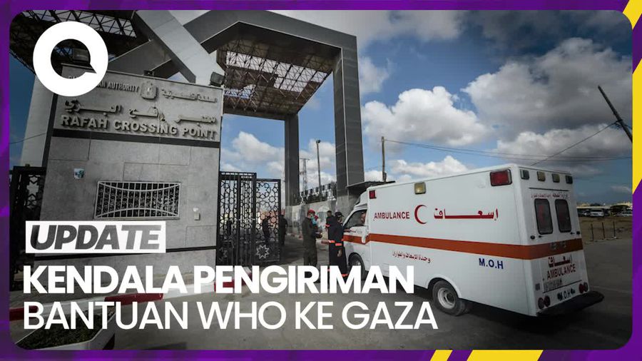 Pengiriman Bantuan Pasokan Medis WHO ke Gaza Terhambat