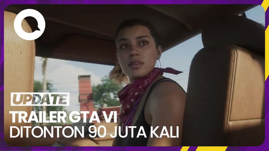 Wow! Baru Sehari Rilis, Trailer GTA VI Ditonton 97 Juta Kali