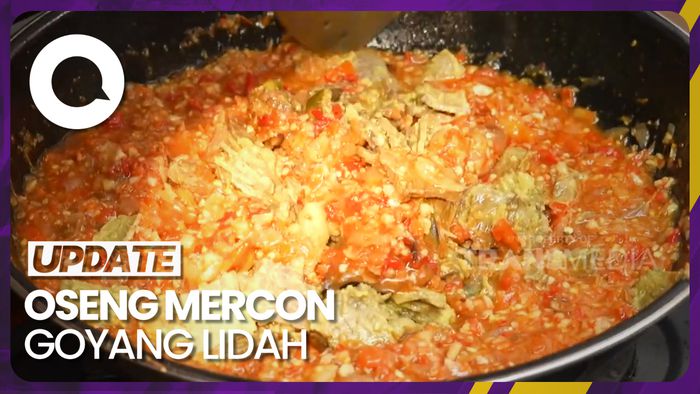 Bikin Laper: Oseng Mercon Daging Sapi Pedas Jontor di Jakpus
