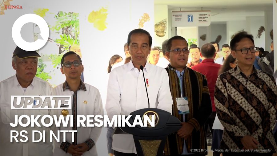 Jokowi Resmikan RSUP dr Ben Mboi Kupang: Habiskan Anggaran Rp 420 M