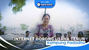 Internet Dorong Usaha Tenun Kampung Padadita