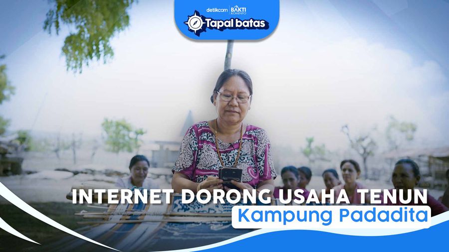 Internet Dorong Usaha Tenun Kampung Padadita