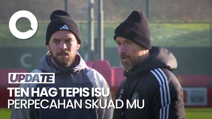 Ten Hag Tepis Isu Ruang Ganti MU Terbelah