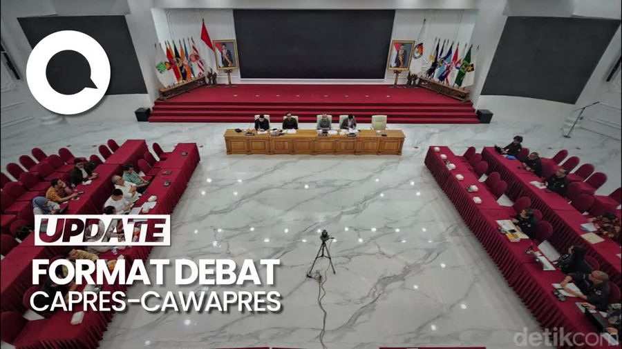 Format Debat Pilpres 2024: Capres 3 Kali dan Cawapres 2 Kali