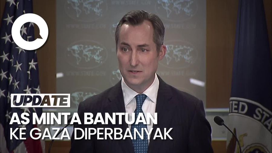 AS Tegur Israel Karena Bantuan yang Masuk ke Gaza Terlalu Sedikit