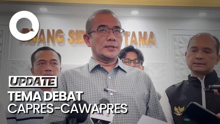 KPU Umumkan 5 Tema Debat Capres-Cawapres 2024: HAM-Kebudayaan